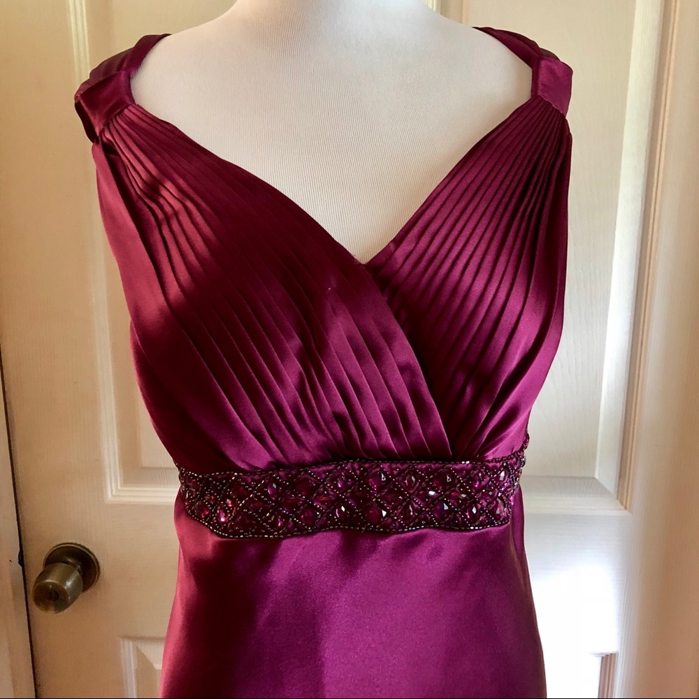 David’s Bridal Purple Prom Gown
